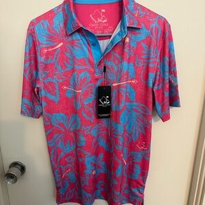 Men’s Oga Oahu golf apparel nwt polo shirt xs. Never worn. Fits like small